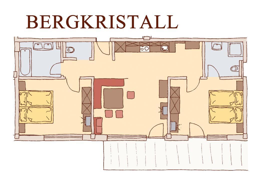 Ferienwohnungen Haus Der Mitte Mayrhofen Oda fotoğraf